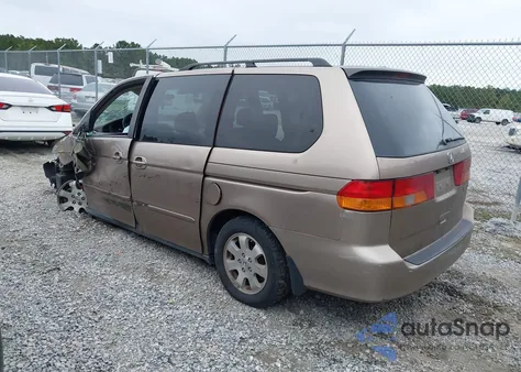 2004 Honda Odyssey Ex-L из США, поврежденный, VIN 5FNRL18974B001550